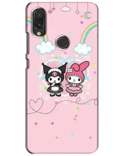 Чохол для Xiaomi Redmi 7 з картинкою «My Melody та Kuromi»