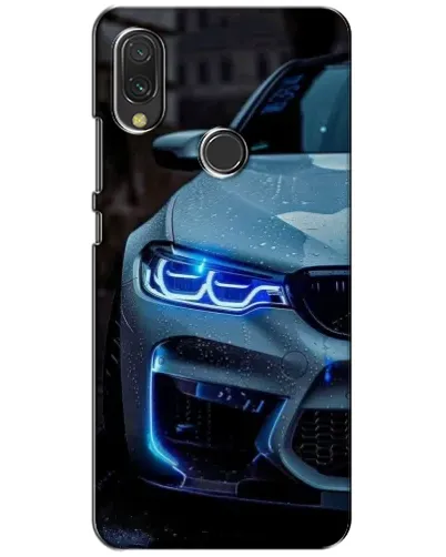 Чохол для Xiaomi Redmi 7 з картинкою «Погляд BMW з синіми фарами» Чохол для Xiaomi Redmi 7 з картинкою «Погляд BMW з синіми фарами»