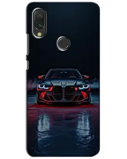 Чохол для Xiaomi Redmi 7 з картинкою «BMW на мокрій дорозі»