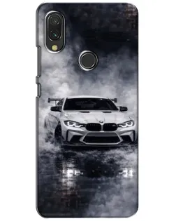 Чохол для Xiaomi Redmi 7 з картинкою «BMW крізь туман»