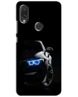 Чохол для Xiaomi Redmi 7 з картинкою «BMW — нічний погляд»