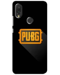 Чохол для Xiaomi Redmi 7 з картинкою «PUBG — рамка лого»