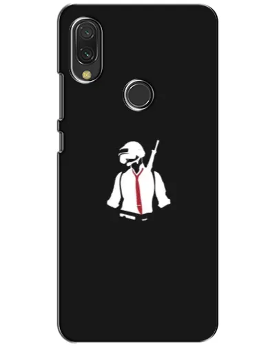 Чохол для Xiaomi Redmi 7 з картинкою «PUBG — силует воїна» Чохол для Xiaomi Redmi 7 з картинкою «PUBG — силует воїна»