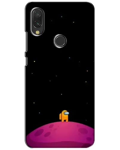 Чохол для Xiaomi Redmi 7 з картинкою «Самотній герой на планеті»
