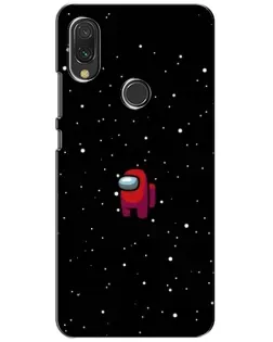 Чохол для Xiaomi Redmi 7 з картинкою «Червоний Among Us»