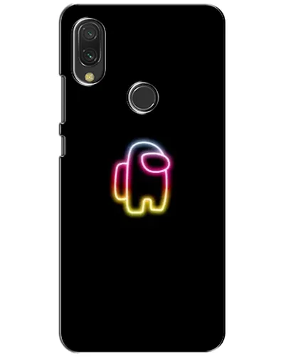 Чохол для Xiaomi Redmi 7 з картинкою «Among Us градієнт»