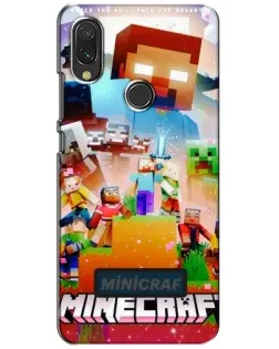 Чохол для Xiaomi Redmi 7 з картинкою «Minecraft герої гри» Чохол для Xiaomi Redmi 7 з картинкою «Minecraft герої гри»
