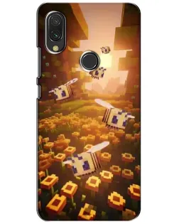 Чехол для Xiaomi Redmi 7 с картинкой «Поле подсолнухов»