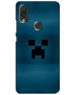 Чехол для Xiaomi Redmi 7 с картинкой «Крипер текстура»
