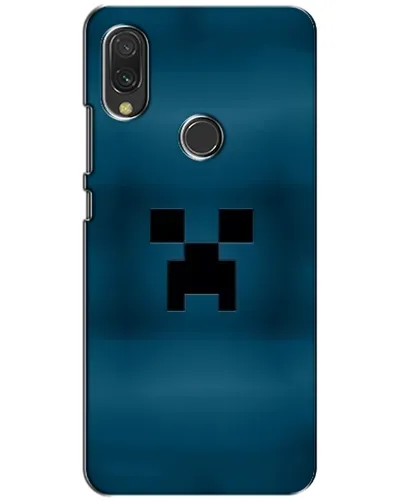 Чехол для Xiaomi Redmi 7 с картинкой «Крипер текстура»