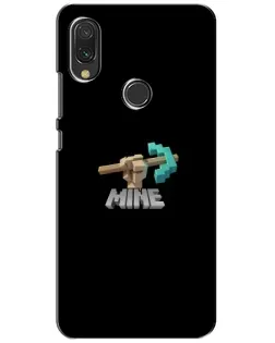 Чехол для Xiaomi Redmi 7 с картинкой «Алмазная кирка»