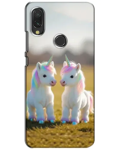 Чехол для Xiaomi Redmi 7 с картинкой «Пара единорогов» Чехол для Xiaomi Redmi 7 с картинкой «Пара единорогов»