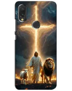 Чехол для Xiaomi Redmi 7 с картинкой «Лев Иуды и Свет» Чехол для Xiaomi Redmi 7 с картинкой «Лев Иуды и Свет»