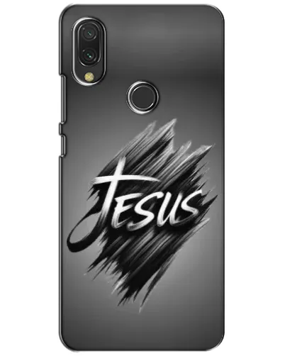 Чехол для Xiaomi Redmi 7 с картинкой «Надпись Jesus Graffiti»