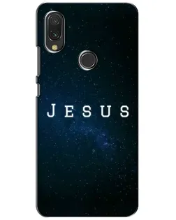 Чехол для Xiaomi Redmi 7 с картинкой «Звездное небо Jesus»
