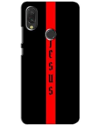 Чехол для Xiaomi Redmi 7 с картинкой «Красная линия веры»