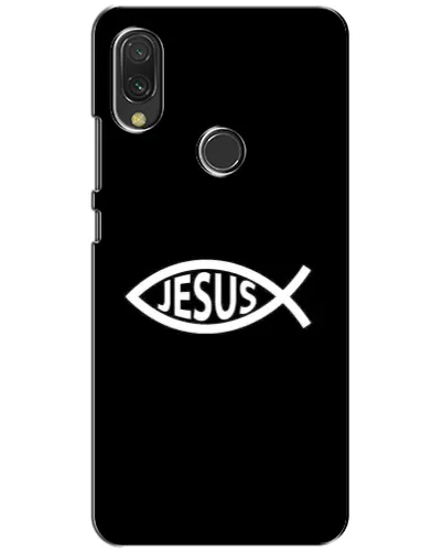 Чехол для Xiaomi Redmi 7 с картинкой «Классический Jesus»