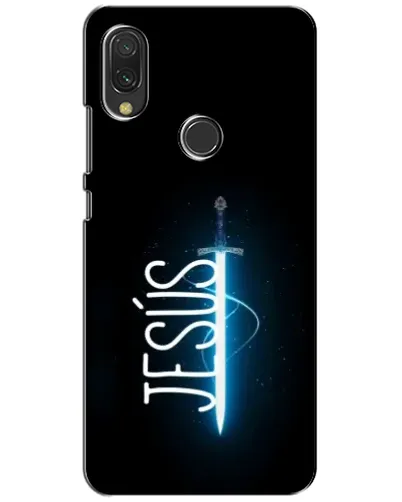 Чехол для Xiaomi Redmi 7 с картинкой «Меч Духа Jesus»