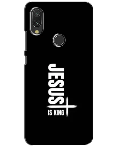 Чехол для Xiaomi Redmi 7 с картинкой «Вертикаль веры Jesus»