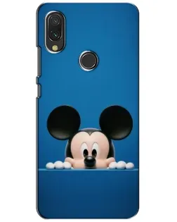 Чехол для Xiaomi Redmi 7 с картинкой «Микки выглядывает» Чехол для Xiaomi Redmi 7 с картинкой «Микки выглядывает»