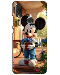 Чехол для Xiaomi Redmi 7 с картинкой «Микки садовод»