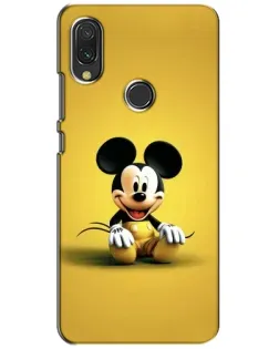 Чехол для Xiaomi Redmi 7 с картинкой «Микки на желтом»