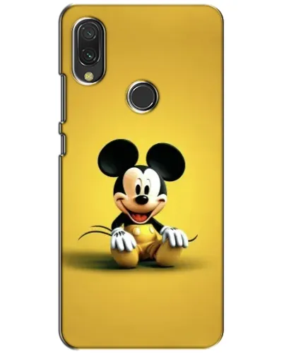 Чехол для Xiaomi Redmi 7 с картинкой «Микки на желтом»