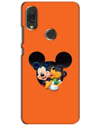 Чехол для Xiaomi Redmi 7 с картинкой «Сердце Микки Минни»