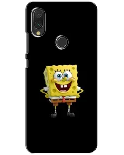 Чохол для Xiaomi Redmi 7 з картинкою «Класичний Губка Боб»