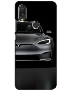 Чохол для Xiaomi Redmi 7 з картинкою «Tesla Model S Look»