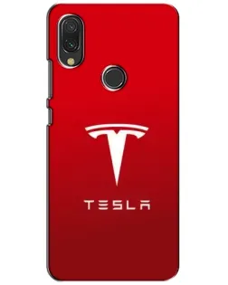 Чохол для Xiaomi Redmi 7 з картинкою «Tesla Red Classic»