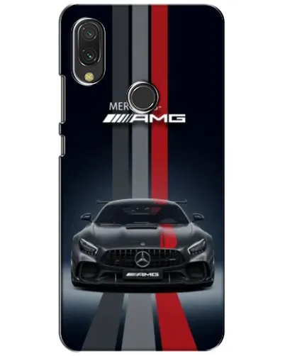 Чохол для Xiaomi Redmi 7 з картинкою «Mercedes — білий карбон» Чохол для Xiaomi Redmi 7 з картинкою «Mercedes — білий карбон»