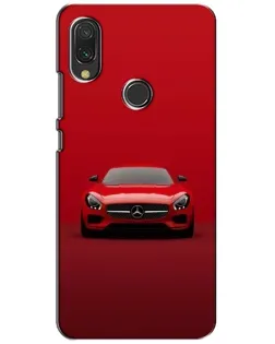 Чохол для Xiaomi Redmi 7 з картинкою «Червоний Mercedes AMG»