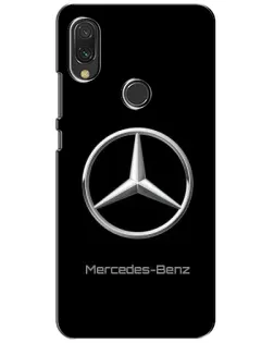 Чохол для Xiaomi Redmi 7 з картинкою «Mercedes Silver Logo»