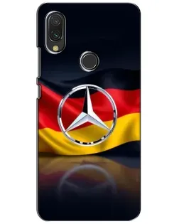 Чохол для Xiaomi Redmi 7 з картинкою «Mercedes — прапор Німеччини»