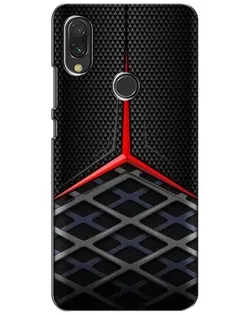 Чохол для Xiaomi Redmi 7 з картинкою «Mercedes Carbon Grid»