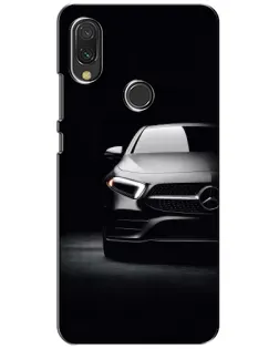 Чохол для Xiaomi Redmi 7 з картинкою «Світло фар Mercedes»