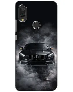 Чохол для Xiaomi Redmi 7 з картинкою «Mercedes у диму»