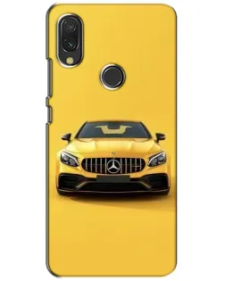 Чохол для Xiaomi Redmi 7 з картинкою «Жовтий Mercedes GT»