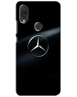 Чохол для Xiaomi Redmi 7 з картинкою «Mercedes на металі»
