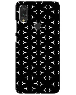 Чохол для Xiaomi Redmi 7 з картинкою «Mercedes паттерн зірок»