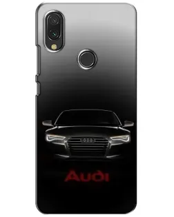 Чохол для Xiaomi Redmi 7 з картинкою «Audi — градієнтний контур»