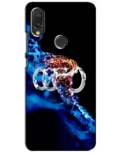 Чохол для Xiaomi Redmi 7 з картинкою «Енергія лого Audi»