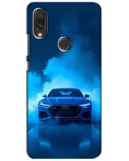 Чохол для Xiaomi Redmi 7 з картинкою «Audi — блакитна енергія»