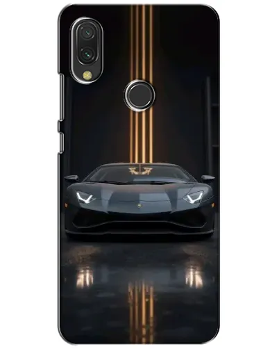 Чехол для Xiaomi Redmi 7 с картинкой «Lamborghini золотые линии» Чехол для Xiaomi Redmi 7 с картинкой «Lamborghini золотые линии»