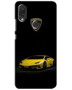 Чехол для Xiaomi Redmi 7 с картинкой «Lamborghini желтый акцент» Чехол для Xiaomi Redmi 7 с картинкой «Lamborghini желтый акцент»