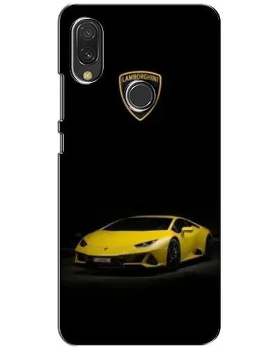 Чехол для Xiaomi Redmi 7 с картинкой «Lamborghini желтый акцент» Чехол для Xiaomi Redmi 7 с картинкой «Lamborghini желтый акцент»
