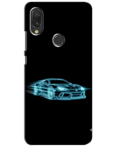 Чехол для Xiaomi Redmi 7 с картинкой «Неоновый контур Lamborghini» Чехол для Xiaomi Redmi 7 с картинкой «Неоновый контур Lamborghini»