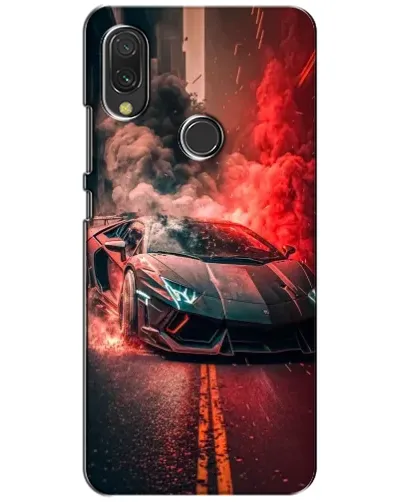 Чехол для Xiaomi Redmi 7 с картинкой «Lamborghini красный дым» Чехол для Xiaomi Redmi 7 с картинкой «Lamborghini красный дым»