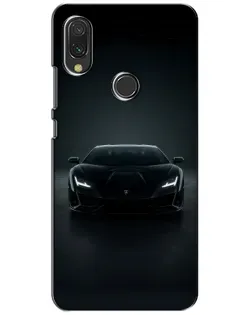 Чехол для Xiaomi Redmi 7 с картинкой «Черный Lamborghini Aventador» Чехол для Xiaomi Redmi 7 с картинкой «Черный Lamborghini Aventador»